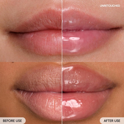 Breccıa Lip Glowy Balm Hydrate, Glossy, Lightweight, Moisturize & Tint with Shea Butter